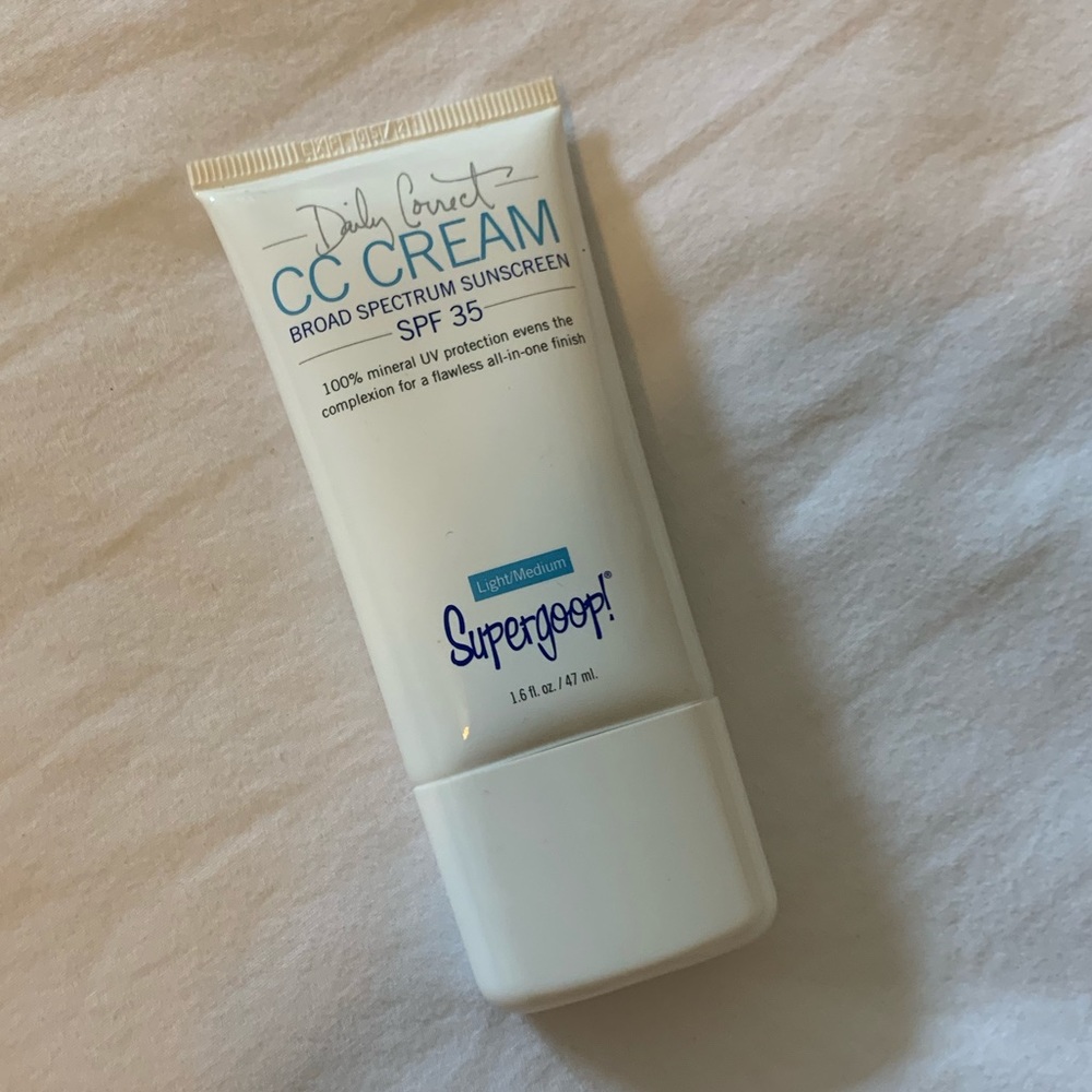 NWOB Supergoop! CC cream in Light/Medium